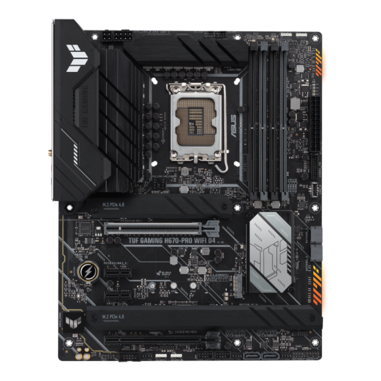 Asus Tuf Gaming H670-Pro Wifi D4 Mainboard Intel 12va Gen - Image 6
