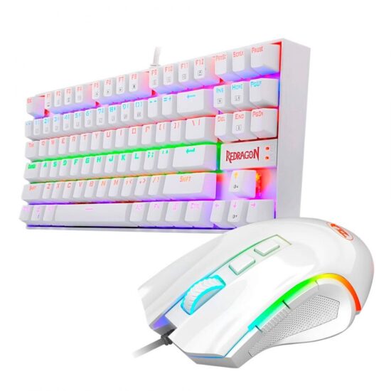 Redragon K552RGB-BA-W Combo Teclado Mecánico+Mouse Rgb - Image 3
