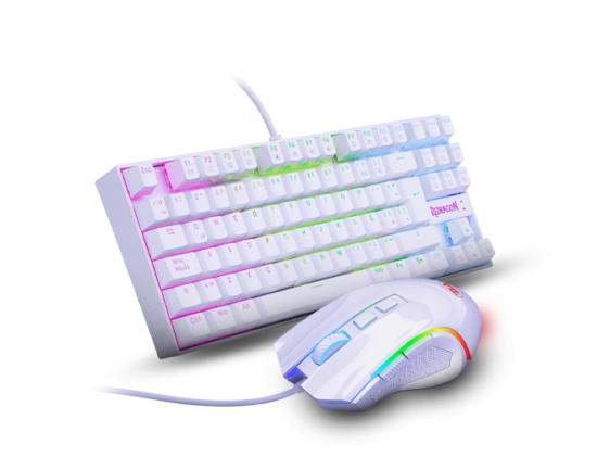 Redragon K552RGB-BA-W Combo Teclado Mecánico+Mouse Rgb - Image 4