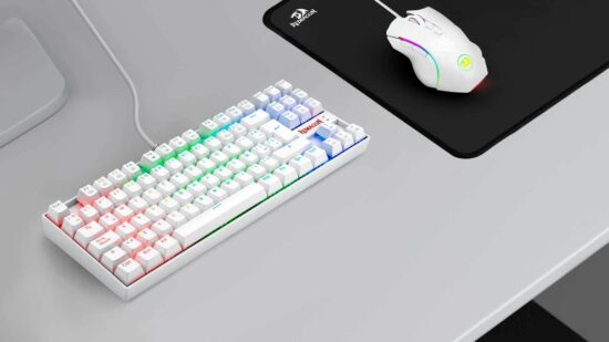 Redragon K552RGB-BA-W Combo Teclado Mecánico+Mouse Rgb - Image 5