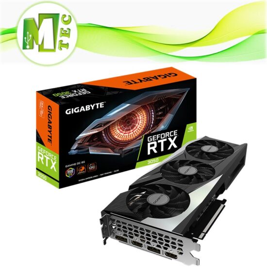 Gigabyte Rtx 3050 Gaming Oc 8Gb Windforce 3 Fan GV-N3050GAMING OC-8GD