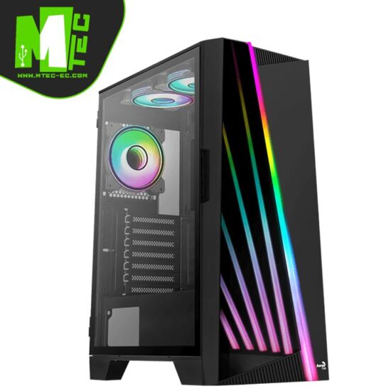 Aerocool Mirage Argb Vidrio Templado Usb 3.0 Case 1 Fan Incluido