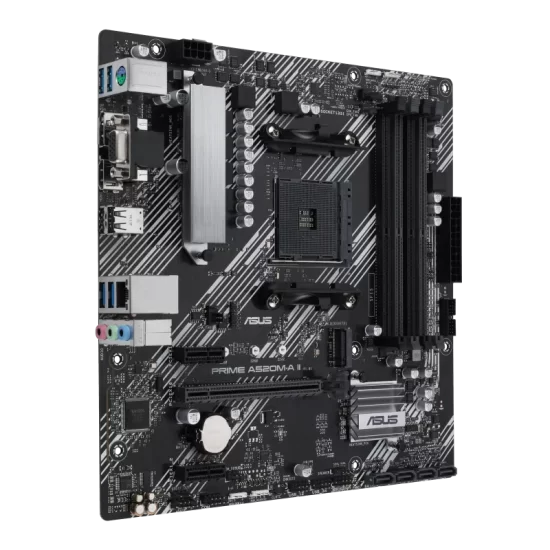 Asus Prime A520M-A II Mainboard AMD AM4 - Image 3