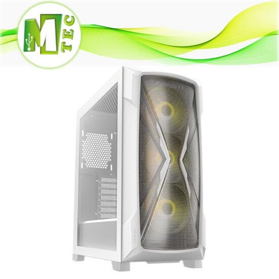 Antec DP505 White Case Gamer Vidrio Templado 3 Fans ARGB