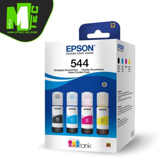 Epson T544 Kit de Tintas 65ml Negro/Cian/Magenta/Amarillo