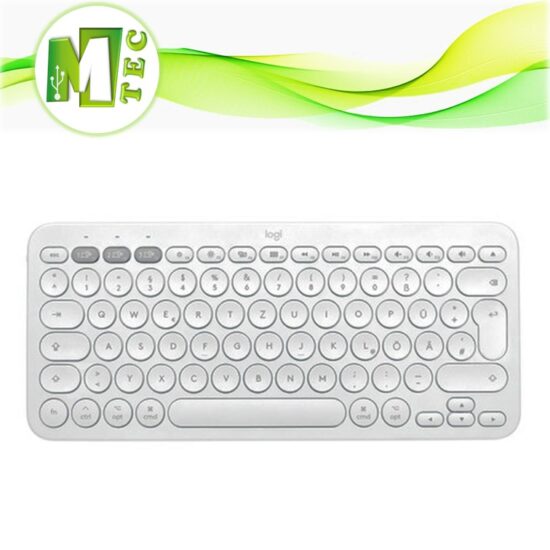 Logitech K380 Blanco Teclado Bluetooth Multidispositivo