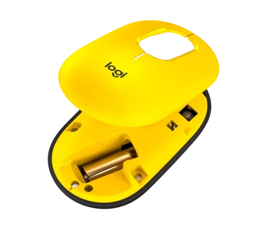 Logitech Pop Mouse Amarillo Bluetooth personalizable - Image 2
