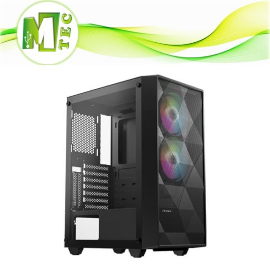 Antec Nx270 TG Case Gamer Mid Tower Atx 2 Fans Argb
