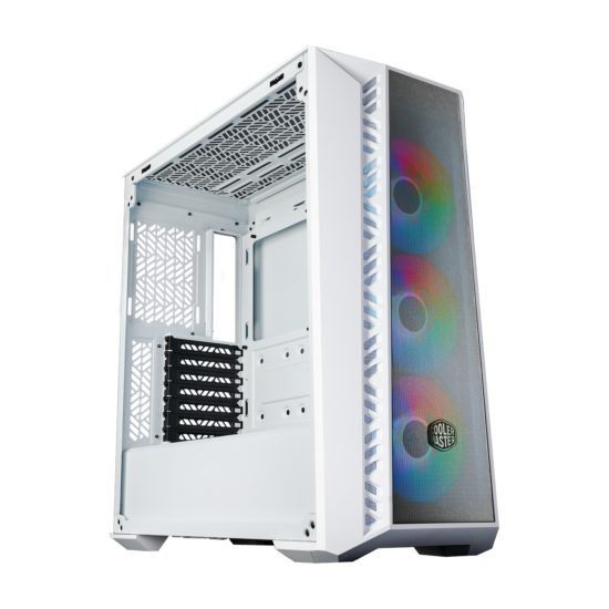 Cooler Master MB520 Mesh White 3 Fans Incluidos Vidrio Templado - Image 2
