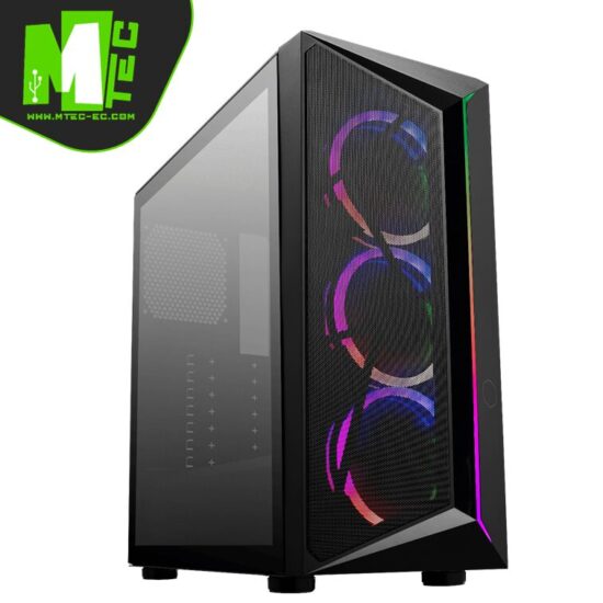 Cooler Master CMP510 Case Gamer 3 Fans Vidrio Templado