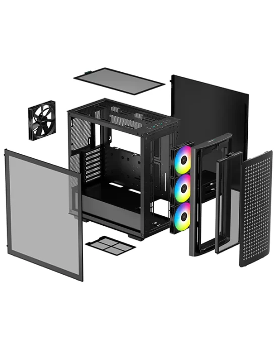 Deepcool CK560 Vidrio Templado 4 Ventiladores - Image 2