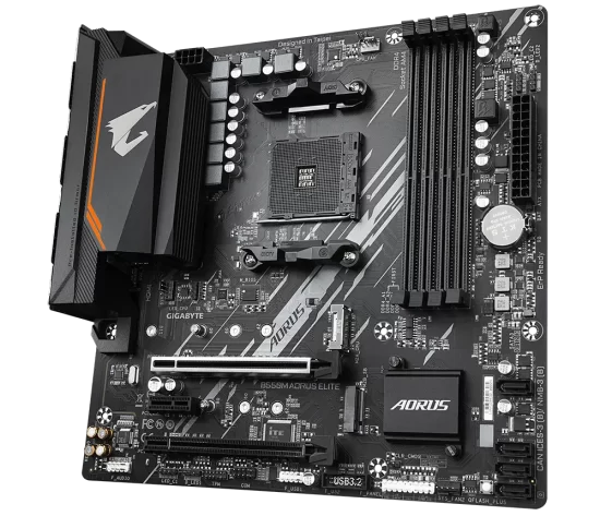 Aorus B550M Elite Rev 1.3 Mainboard AMD AM4 - Image 5