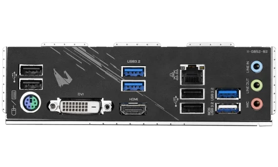 Aorus B550M Elite Rev 1.3 Mainboard AMD AM4 - Image 2