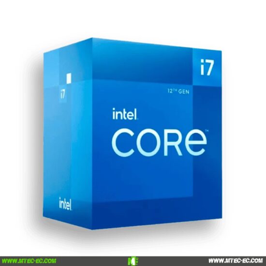 Intel Core I7-12700 12va Generación LGA1700 4.9Ghz 25mb