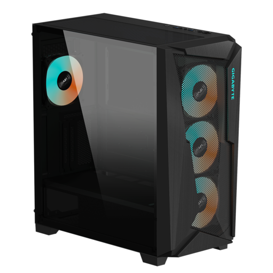 Gigabyte C301 Glass Case Gamer Vidrio Templado 4 Fans - Image 4
