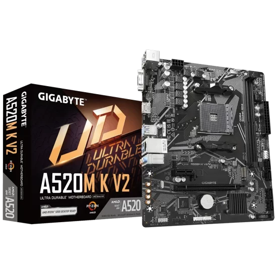 Gigabyte A520M K V2 Mainboard AMD Am4 DDR4 - Imagen 2