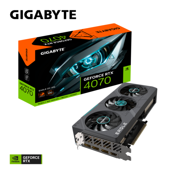 Gigabyte RTX 4070 Eagle OC 12GB  Tarjeta de Video - Image 2