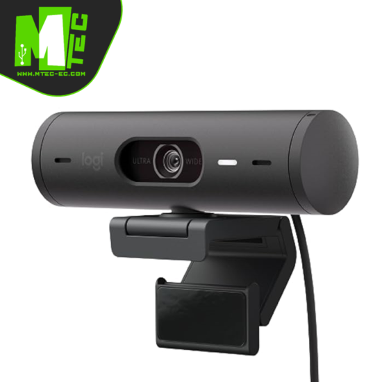 Logitech Brio 500 Cámara Web 1080P FHD  con HDR 4MP