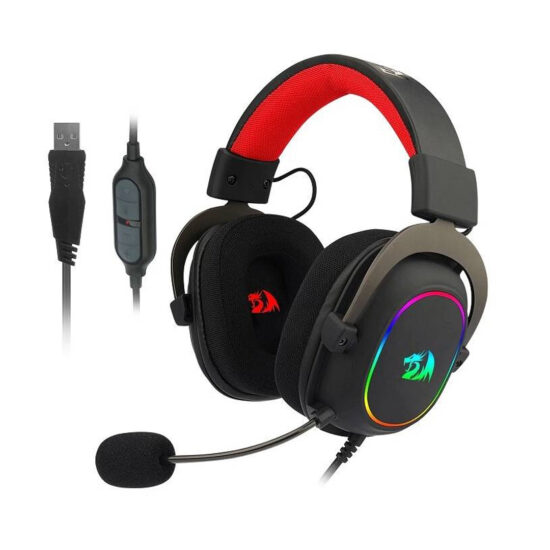 Redragon Zeus X Audífono Gamer con Micrófono RGB 7.1 - Image 2