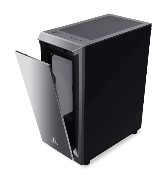 Segotep Gank 5 Case Gamer Negro Sin Ventiladores - Image 3