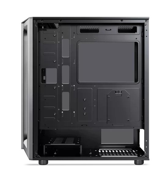 Segotep Gank 5 Case Gamer Negro Sin Ventiladores - Image 2