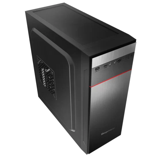 Segotep Knight 01 Case ATX Mid Tower Negro sin fuente de Poder - Image 3