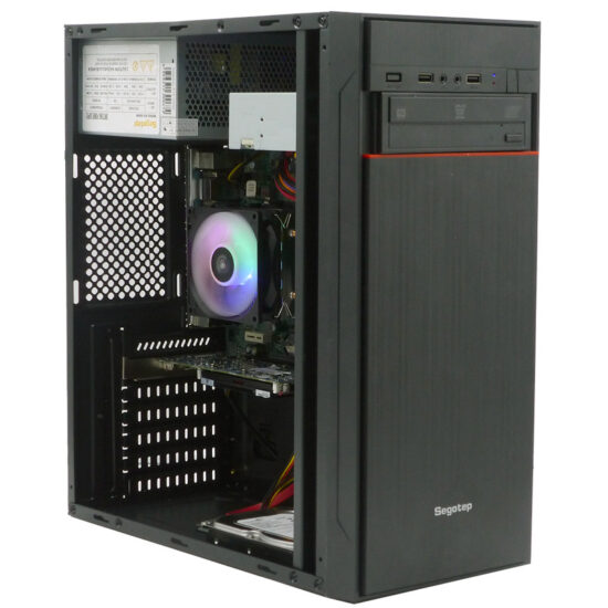Segotep Knight 01 Case ATX Mid Tower Negro sin fuente de Poder - Image 4