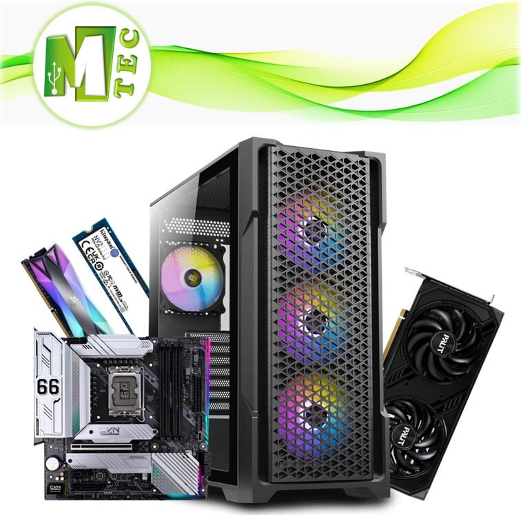 Mtec Pc Colorful Gold Gaming I7-14700 16GB 1TB Nvme RTX 4070 | MTEC