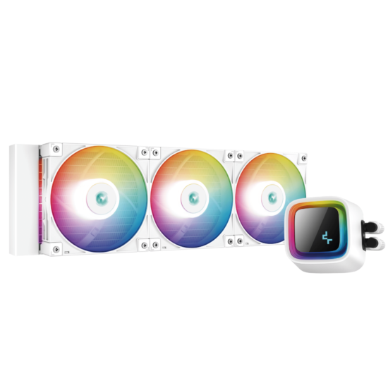 Deepcool LS720 White Enfriamiento Líquido 360mm ARGB - Image 3