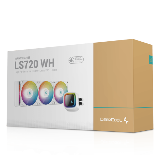 Deepcool LS720 White Enfriamiento Líquido 360mm ARGB - Image 2