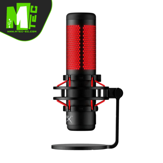 Hyperx Quadcast Micrófono de condensador USB Gaming