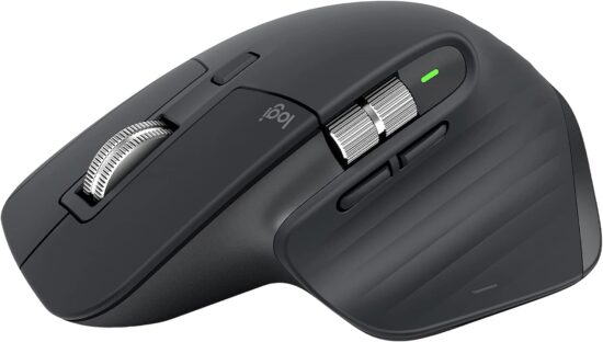 Logitech MX Master 3S Grafito Mouse inalámbrico Batería Recargable - Image 2
