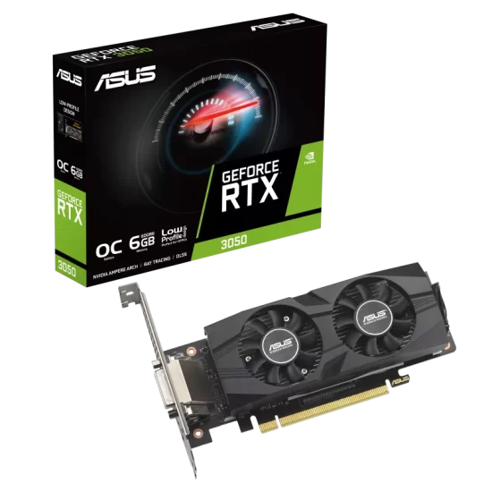 Asus RTX 3050 LP BRK OC 6GB Gddr6 Low profile - Image 2