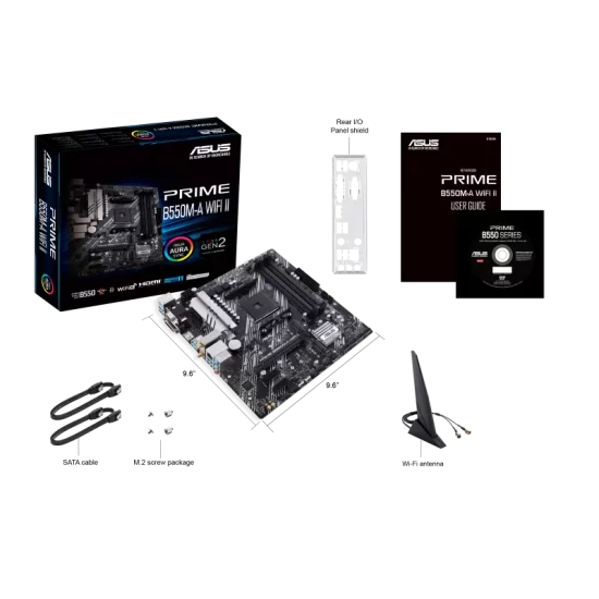 Asus Prime B550M-A Wifi II Mainboard M-atx AMD AM4 - Image 6