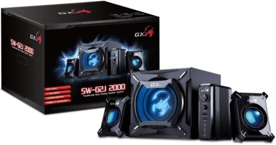Genius SW-G21 2000 Sistema de Sonido 2.1 29W RMS - Image 2