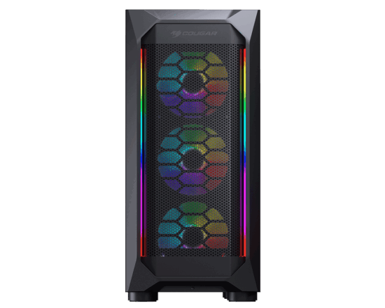 Cougar MX410 Mesh-G RGB Case Gamer MidTower - Image 3