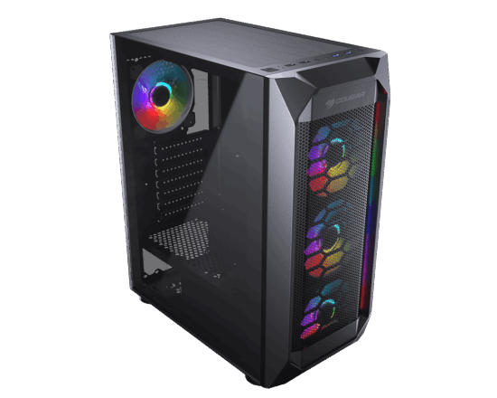 Cougar MX410 Mesh-G RGB Case Gamer MidTower - Image 5