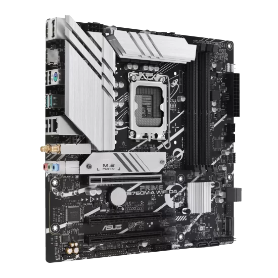 Asus Prime B760M-A WIFI D4 Mainboard Intel LGA1700 - Image 4