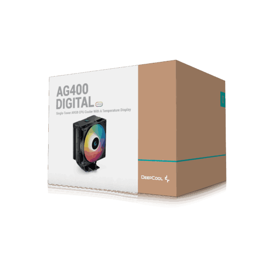Deepcool AG400 Digital ARGB BK Cooler Intel Amd - Image 5