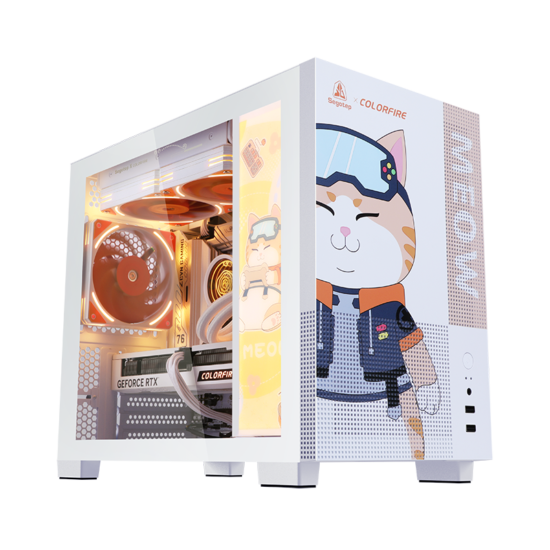 Segotep Memphis-s MEOW Case Gamer Edición Especial - Image 7