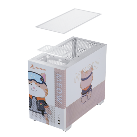 Segotep Memphis-s MEOW Case Gamer Edición Especial - Image 3
