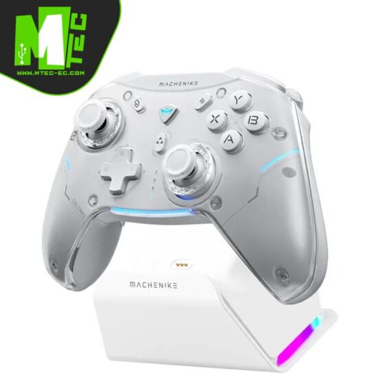 Machenike G5 Pro Max White Gamepad Control Tri-mode Base de Carga