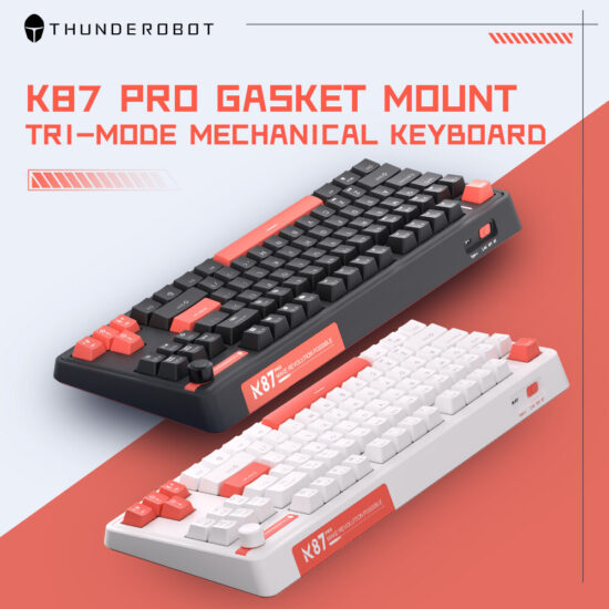 Thunderobot K87 Pro Teclado Mecánico RGB Inalámbrico Red Switch - Image 3