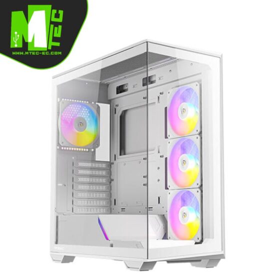Antec C3 ARGB White Mid Tower Case Gamer 4 Fans