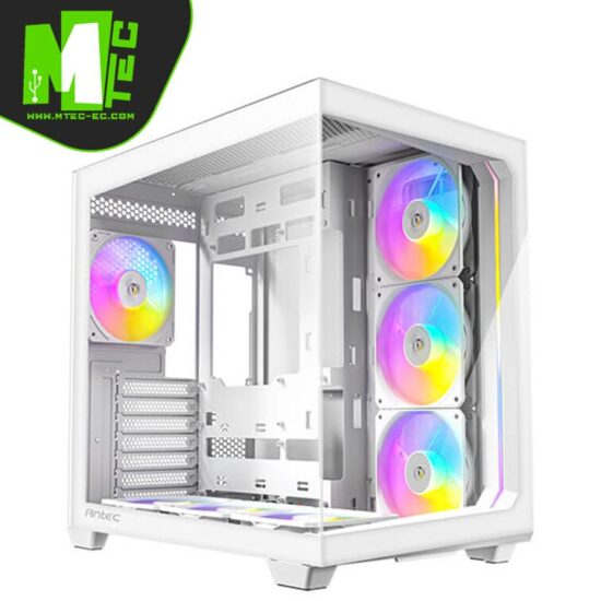 Antec C5 ARGB White Case Gamer 7 Ventiladores Incluidos