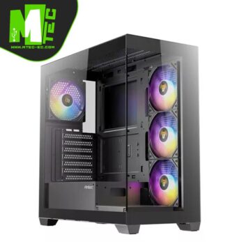 Antec CX300 Rgb Elite Black Case Gamer 4 Fans