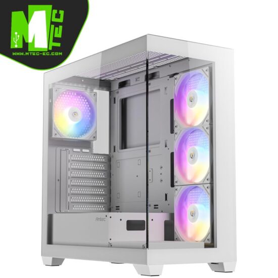 Antec CX300 Rgb Elite White Case Gamer 4 Fans