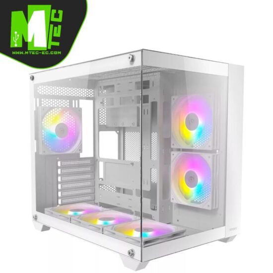 Antec CX800 RGB Elite White Case gamer 6 Fans