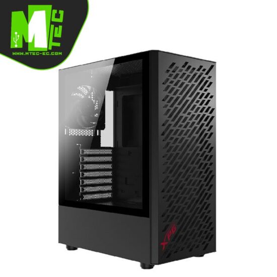 Xpg Valor Air Black Case Mid Tower Gamer 4 Fans