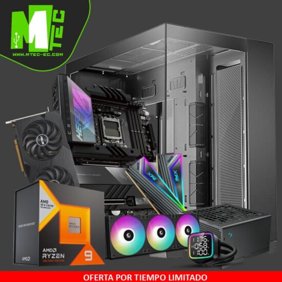 Mtec PC Aero Platinum II Ryzen 9 9900X 32GB 1TB RX 7800 XT